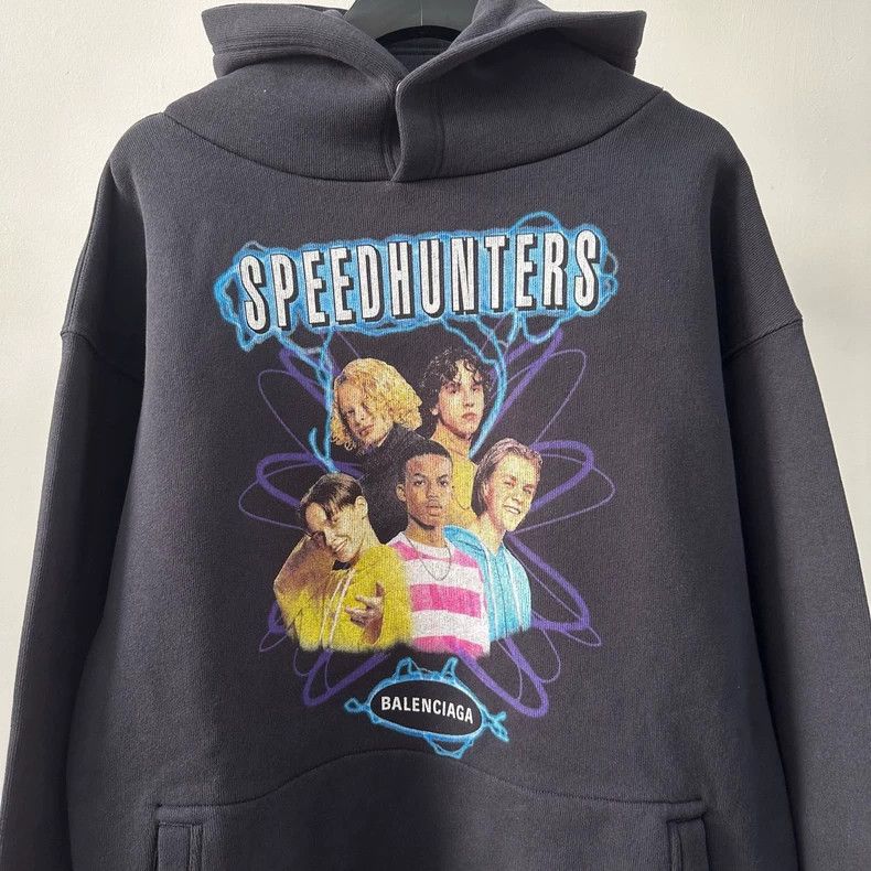 Balenciaga Balenciaga Speedhunters Hoodie with Prints Size US XS / EU 42 / 0 - 3 Thumbnail