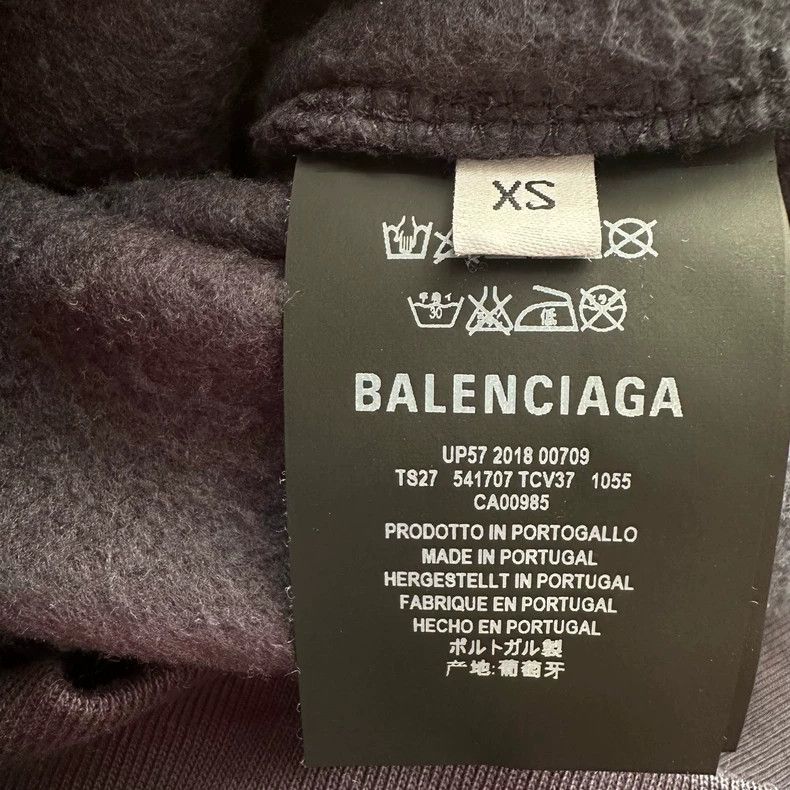 Balenciaga Balenciaga Speedhunters Hoodie with Prints Size US XS / EU 42 / 0 - 6 Thumbnail