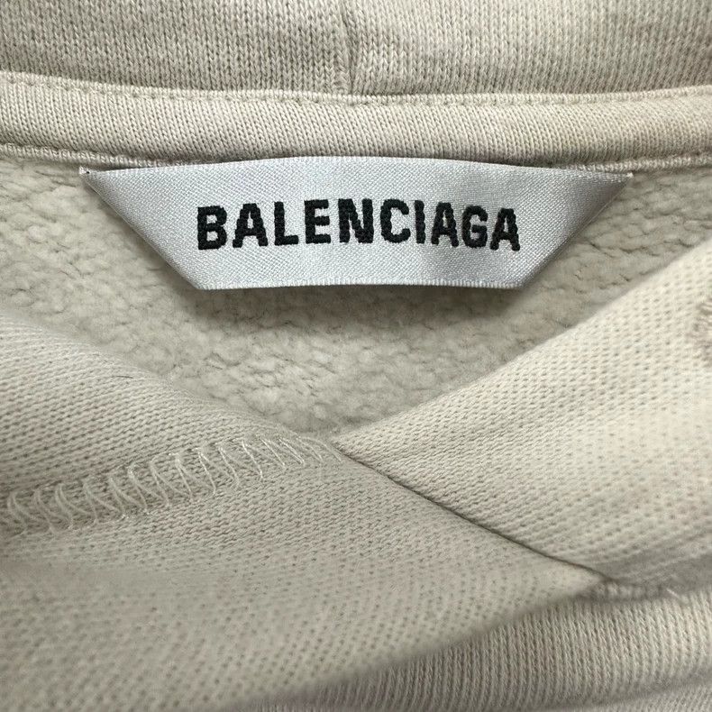Balenciaga Balenciaga FW21 Hoodie with Embroidered Logo Size US XS / EU 42 / 0 - 6 Thumbnail