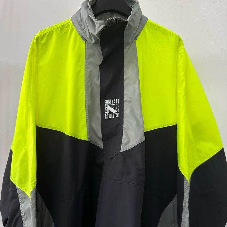 Balenciaga Balenciaga Color Block Half-Zip Jacket Size US L / EU 52-54 / 3 - 3 Thumbnail