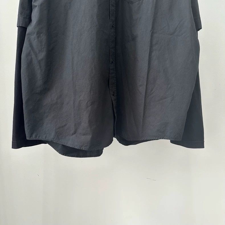 Balenciaga Balenciaga Embroidered Logo Long Sleeve Shirt Size US M / EU 48-50 / 2 - 4 Thumbnail