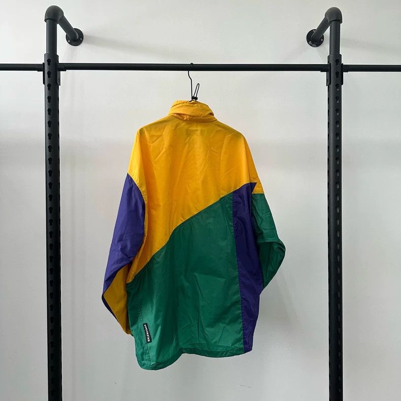 Balenciaga Colorblock Nylon Pullover Jacket Size US M / EU 48-50 / 2 - 2 Thumbnail