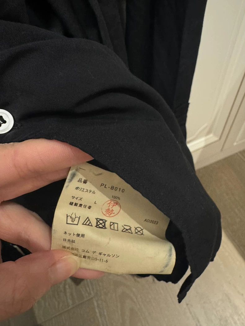 Black Comme des Garcons Homme Plus Shirt