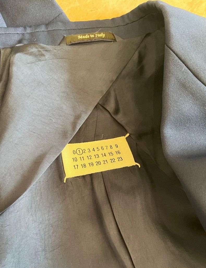 Maison Margiela Maison Margiela Suit in Navy Blue Size US XS / EU 42 / 0 - 3 Thumbnail