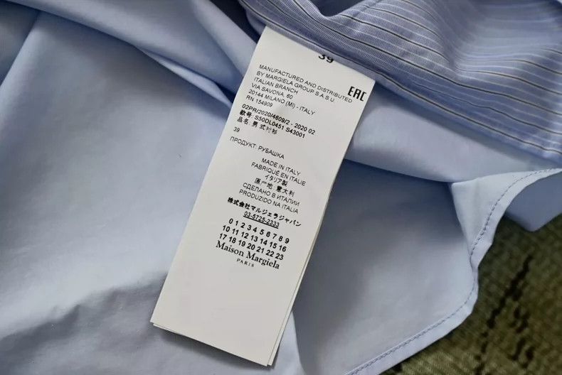 Maison Margiela 20AW Perforated Shirt