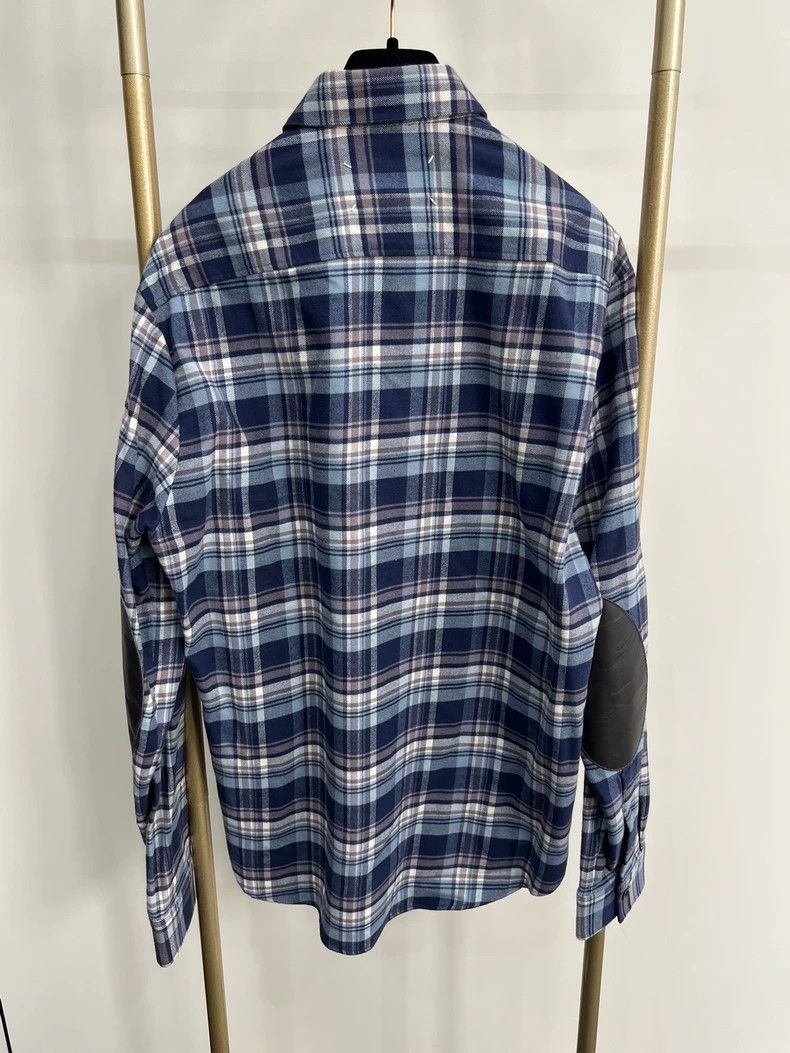 Maison Margiela Maison Margiela Plaid Shirt Jacket Size US M / EU 48-50 / 2 - 2 Thumbnail