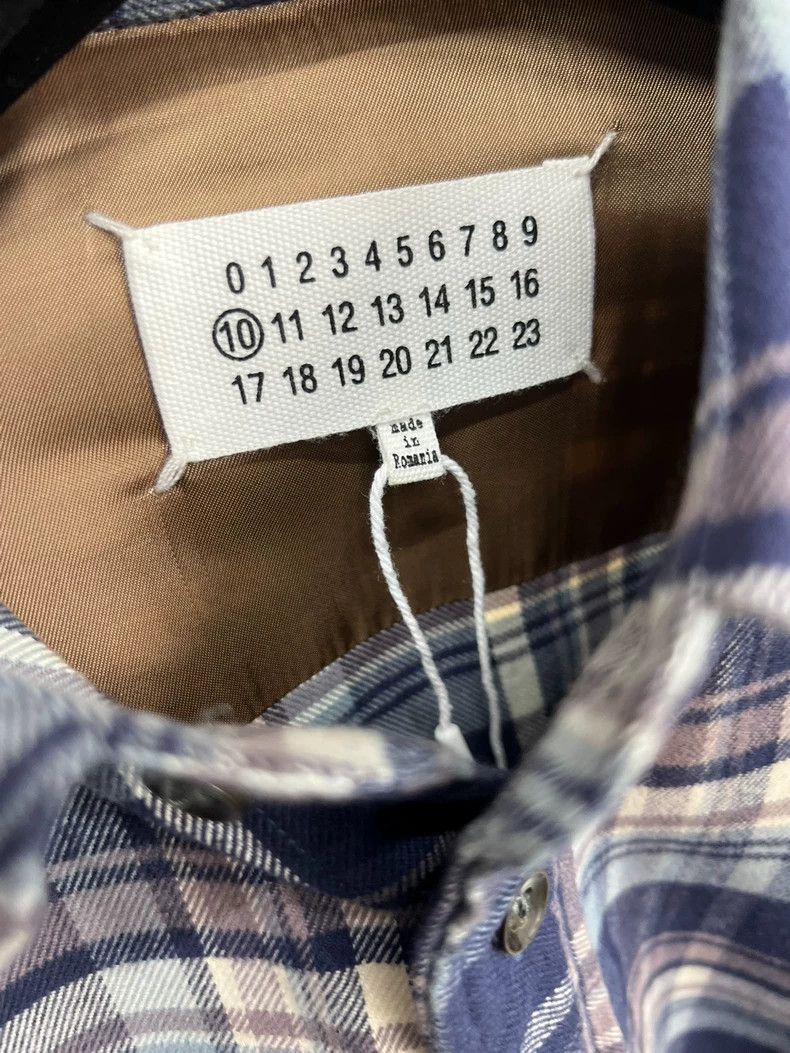 Maison Margiela Maison Margiela Plaid Shirt Jacket Size US M / EU 48-50 / 2 - 3 Thumbnail