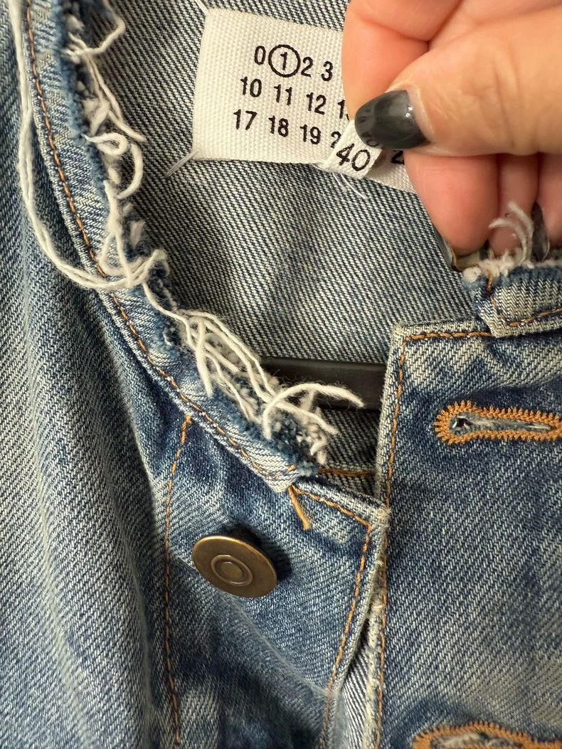 Maison Margiela Maison Margiela Denim Jacket for Women Size US S / EU 44-46 / 1 - 3 Thumbnail