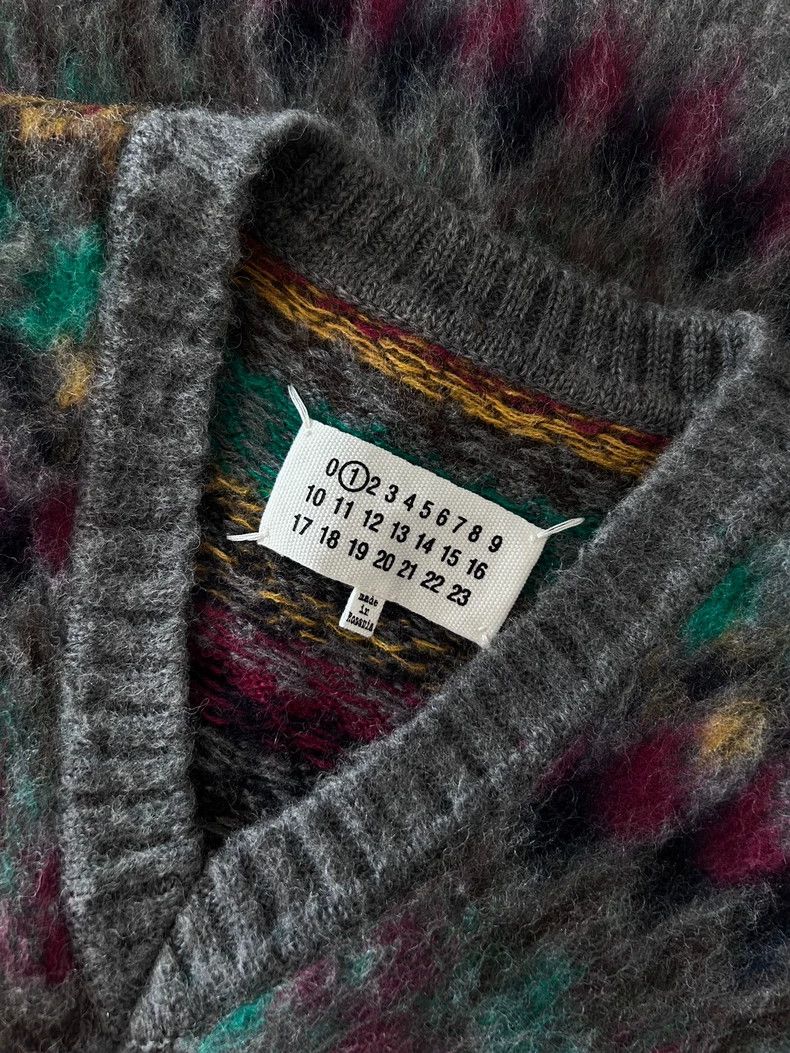 Maison Margiela Colorful Wool Vest from Maison Margiela Size US S / EU 44-46 / 1 - 3 Thumbnail