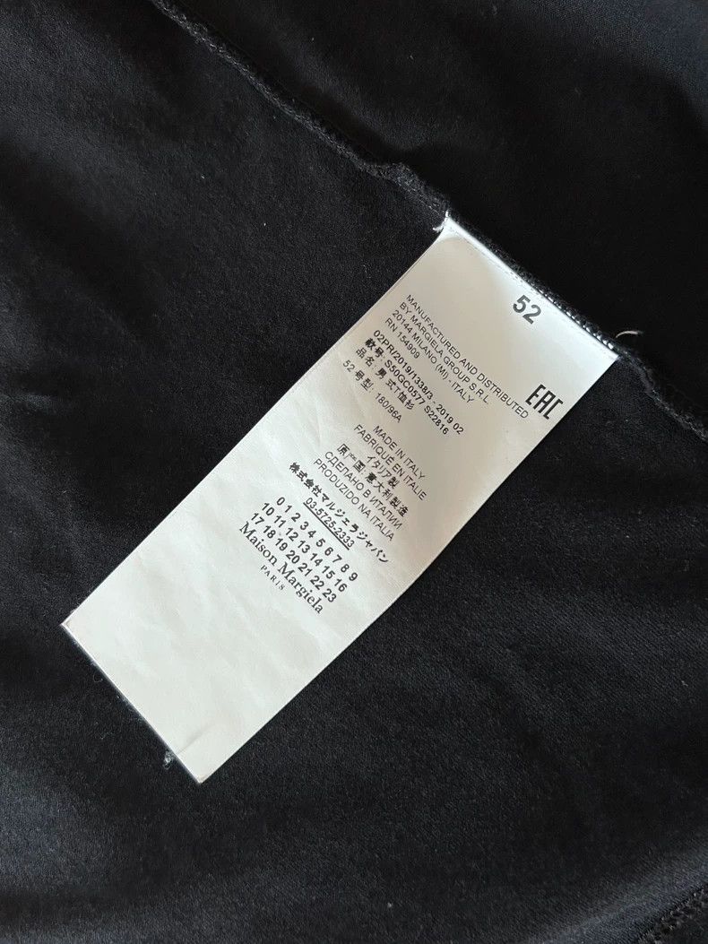 Maison Margiela Maison Margiela S/S19 Graphic T-Shirt Size US L / EU 52-54 / 3 - 6 Thumbnail