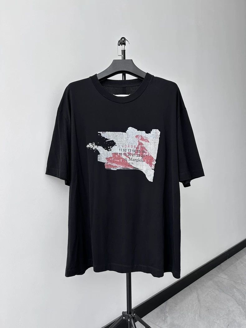 Maison Margiela Maison Margiela S/S19 Graphic T-Shirt Size US L / EU 52-54 / 3 - 2 Thumbnail