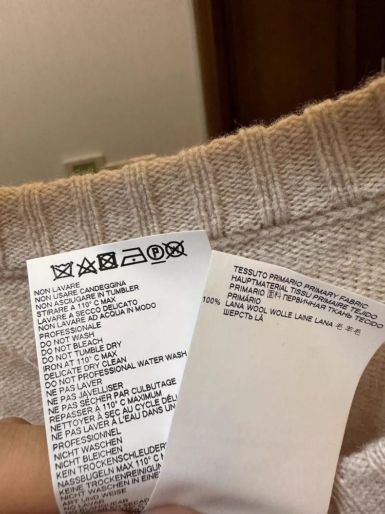 Maison Margiela New Maison Margiela Wool Sweater Size US L / EU 52-54 / 3 - 4 Thumbnail