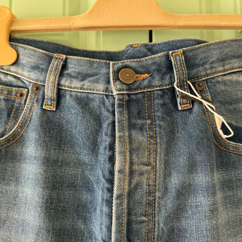 Maison Margiela Classic Blue Denim Long Skirt Size US 36 / EU 52 - 6 Thumbnail