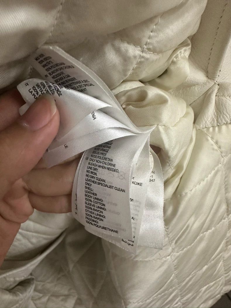 Maison Margiela White Leather Jacket by Maison Margiela Size US M / EU 48-50 / 2 - 7 Thumbnail