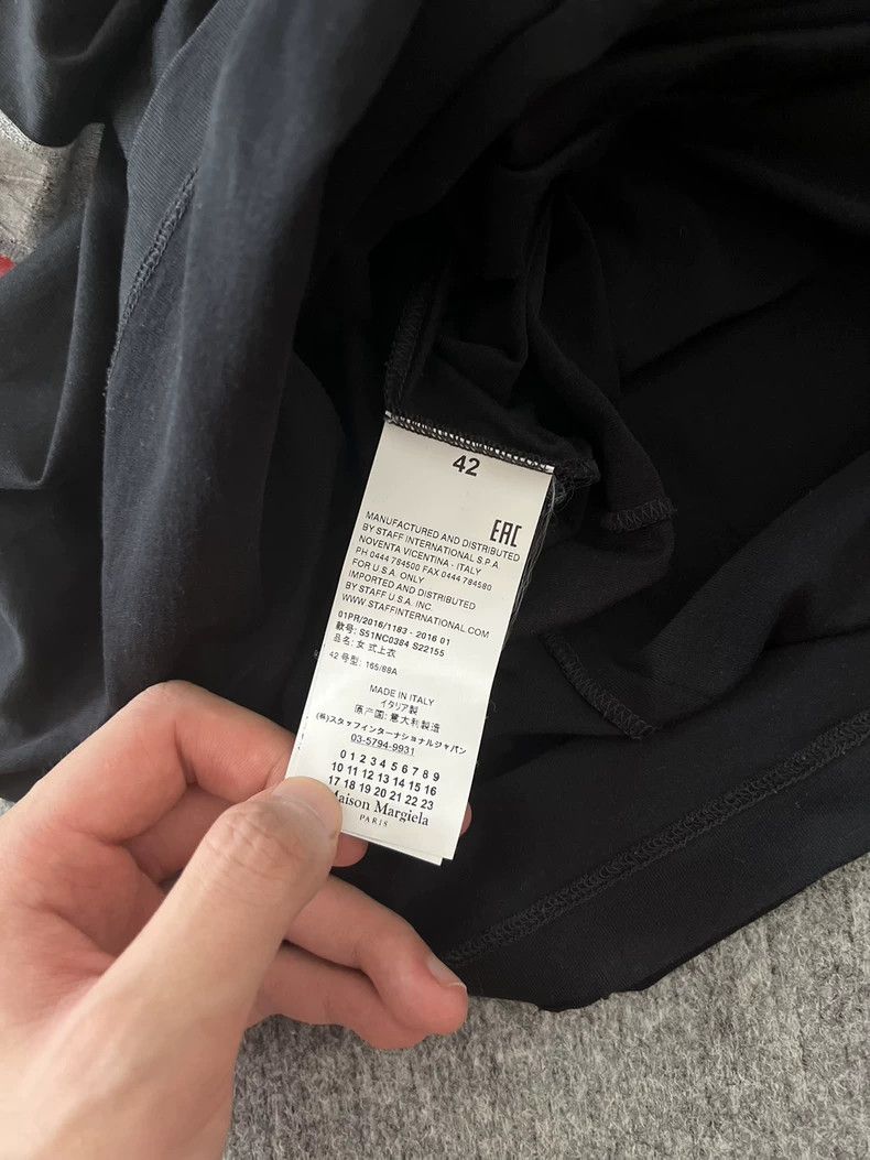 Maison Margiela Maison Margiela Unique Short Sleeve T-Shirt Size US M / EU 48-50 / 2 - 2 Thumbnail