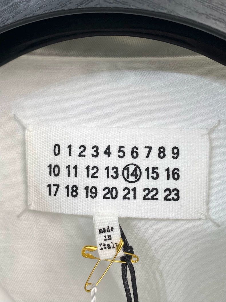 Maison Margiela Maison Margiela White Denim Jacket Shirt Size US M / EU 48-50 / 2 - 3 Thumbnail