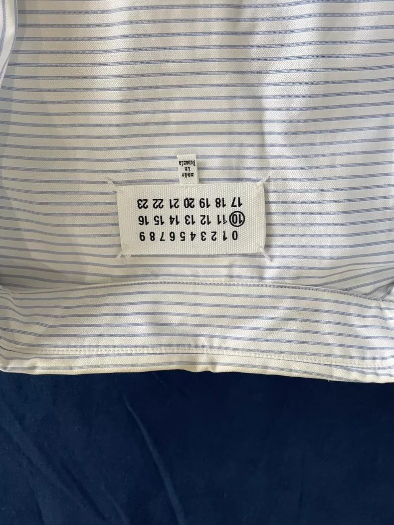 Maison Margiela Striped Maison Margiela Early Shirt Size US M / EU 48-50 / 2 - 6 Thumbnail