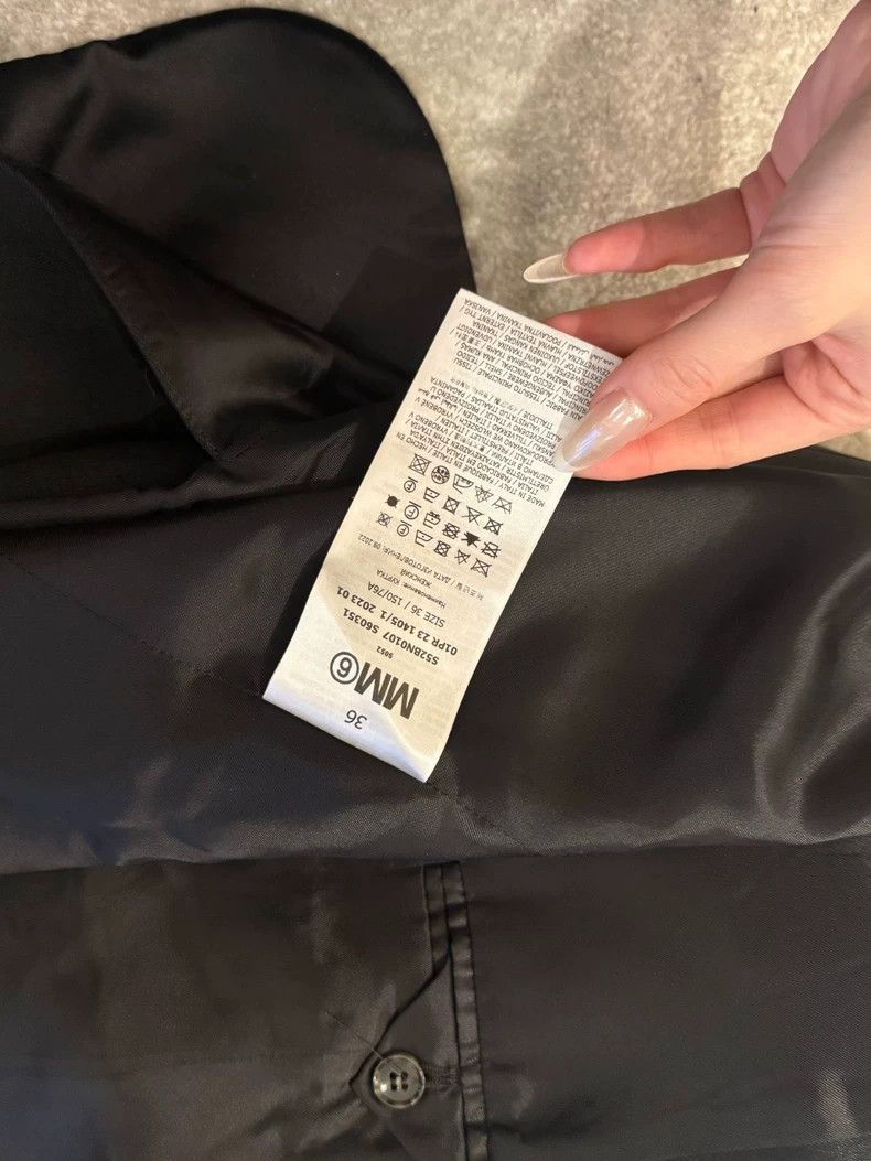Maison Margiela Black Blazer Without Collar from Maison Margiela Size US M / EU 48-50 / 2 - 4 Thumbnail