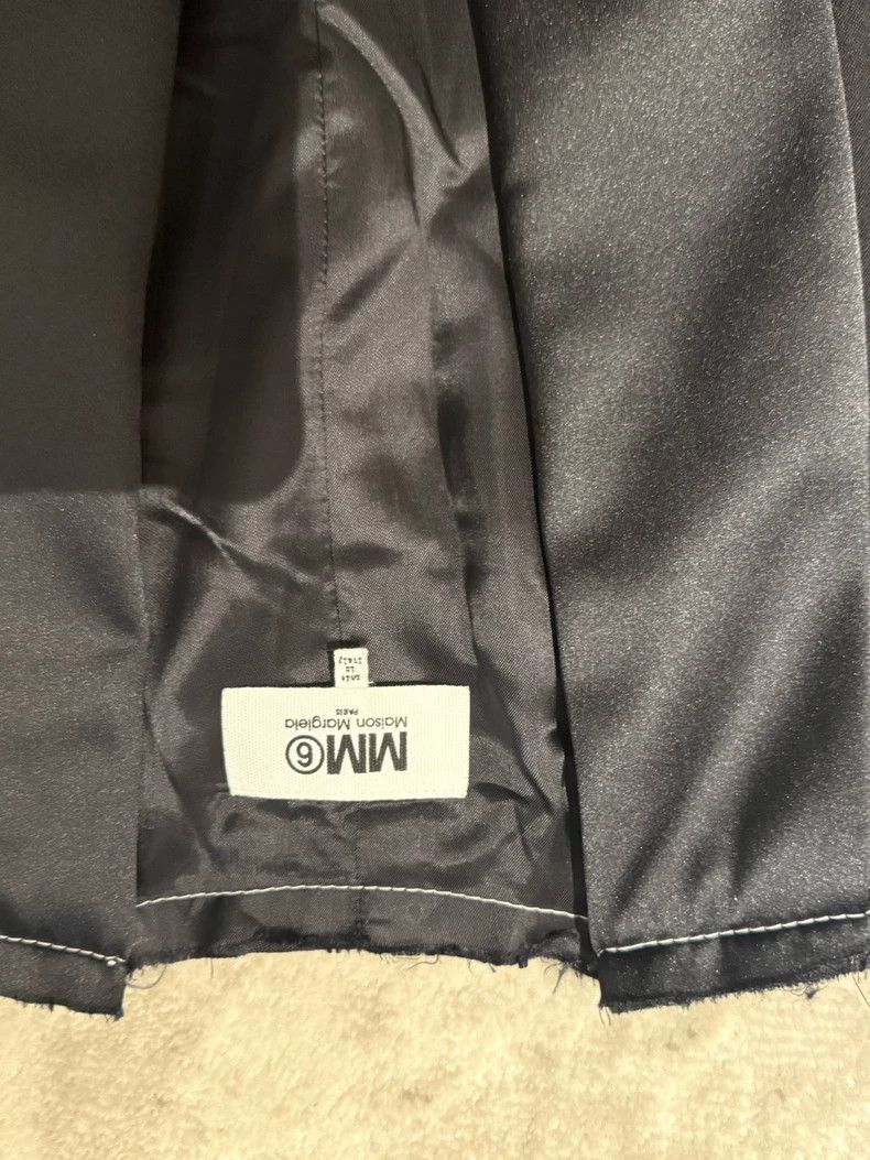 Maison Margiela Black Blazer Without Collar from Maison Margiela Size US M / EU 48-50 / 2 - 2 Thumbnail
