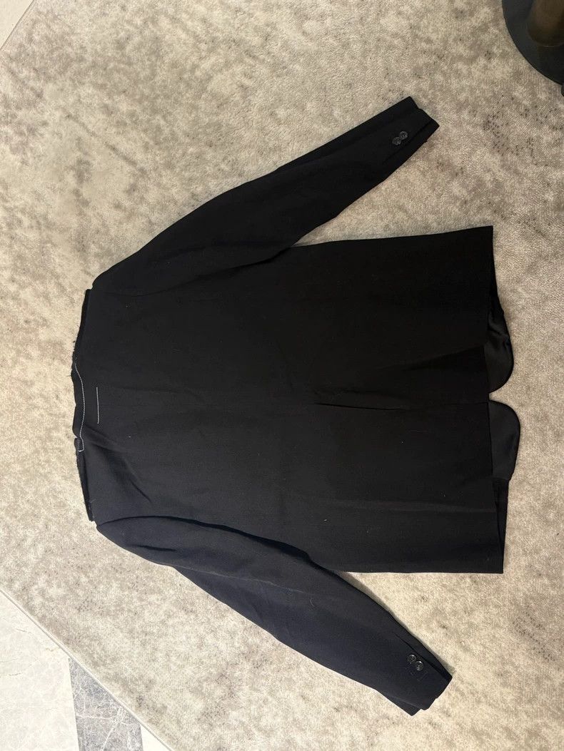 Maison Margiela Black Blazer Without Collar from Maison Margiela Size US M / EU 48-50 / 2 - 3 Thumbnail
