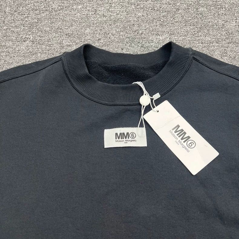 Maison Margiela Maison Margiela Black Sweatshirt with Design Size US L / EU 52-54 / 3 - 6 Thumbnail
