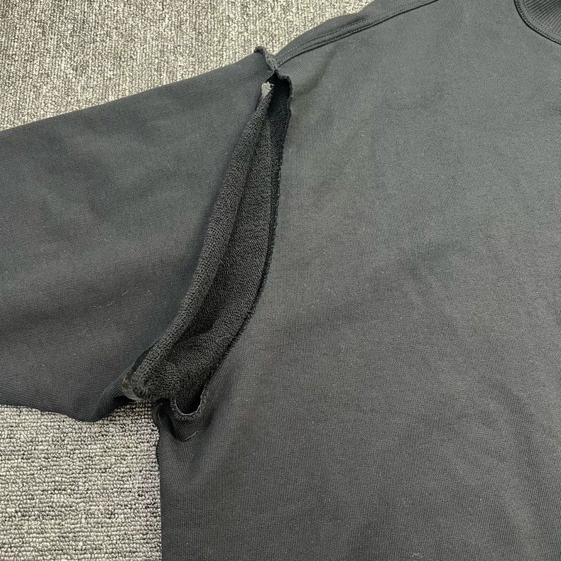 Maison Margiela Maison Margiela Black Sweatshirt with Design Size US L / EU 52-54 / 3 - 7 Thumbnail