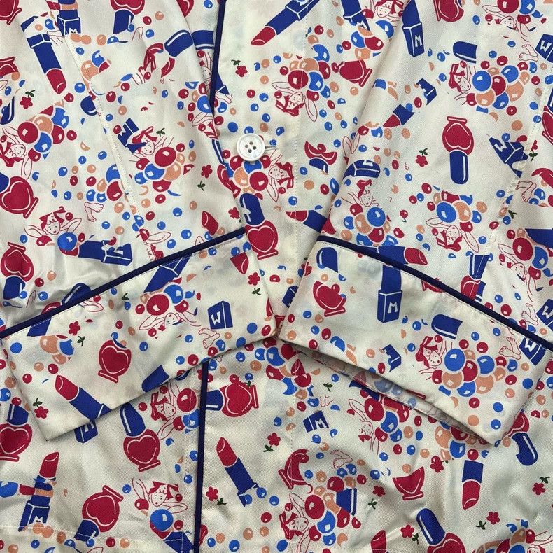 Maison Margiela Maison Margiela Silk Patterned Shirt Size US L / EU 52-54 / 3 - 6 Thumbnail