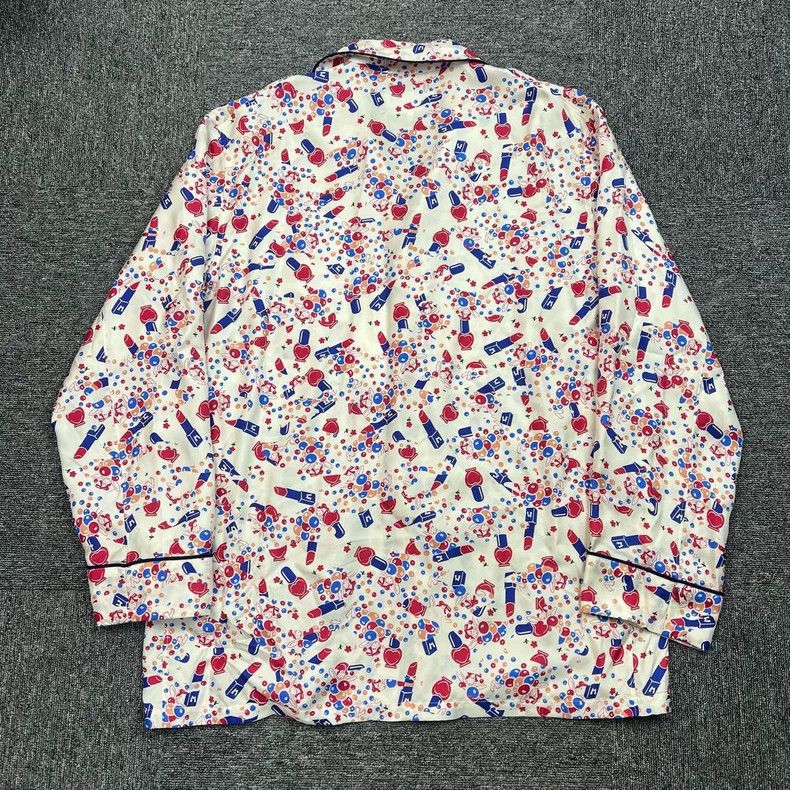 Maison Margiela Maison Margiela Silk Patterned Shirt Size US L / EU 52-54 / 3 - 2 Thumbnail