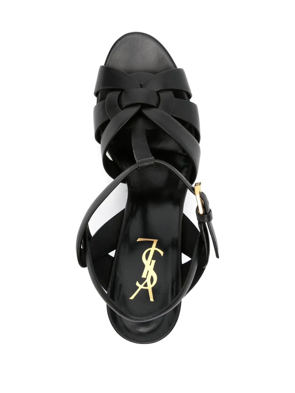 Saint Laurent Paris TRIBUTE PLATFORM SANDALS IN SMOOTH LEATHER Size US 6 / IT 36 - 4 Thumbnail
