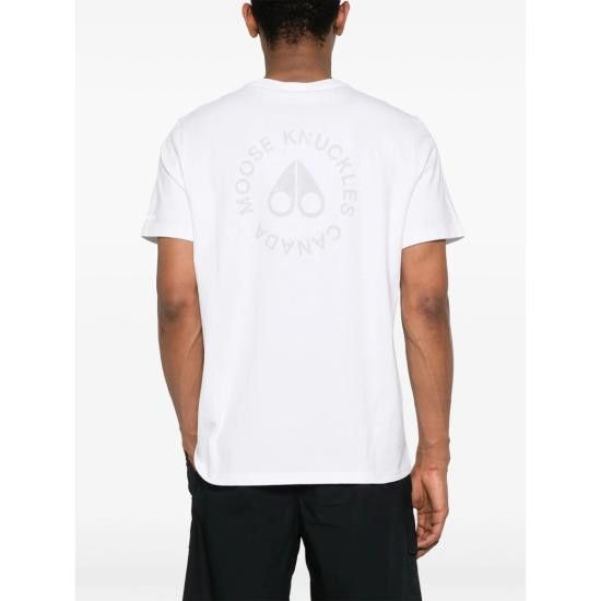 Moose Knuckles MOOSE KNUCKLES Men T-Shirts M15MT770 891 WHITE Size US S / EU 44-46 / 1 - 2 Thumbnail
