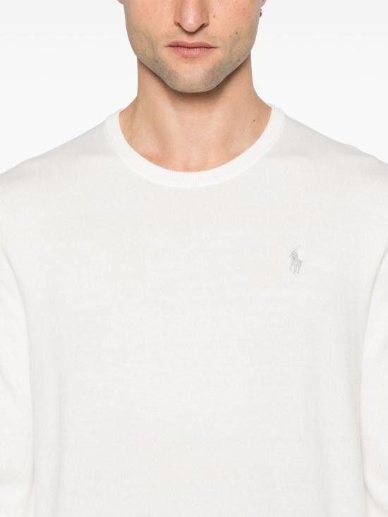 Polo Ralph Lauren POLO RALPH LAUREN Men Sweater 710890558 506 WHITE Size US XL / EU 56 / 4 - 3 Thumbnail