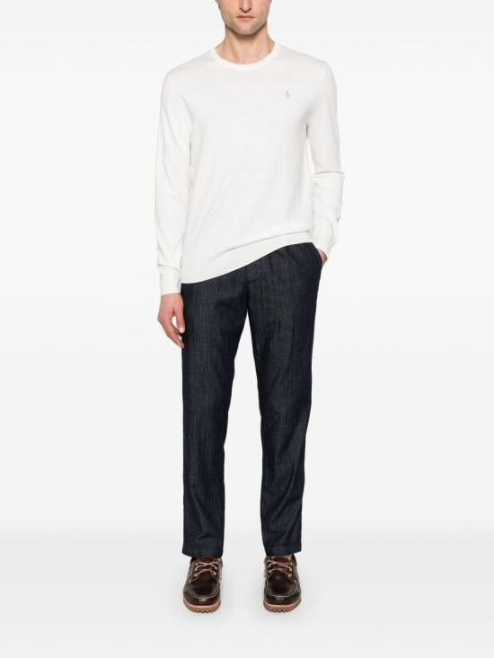 Polo Ralph Lauren POLO RALPH LAUREN Men Sweater 710890558 506 WHITE Size US XL / EU 56 / 4 - 5 Thumbnail