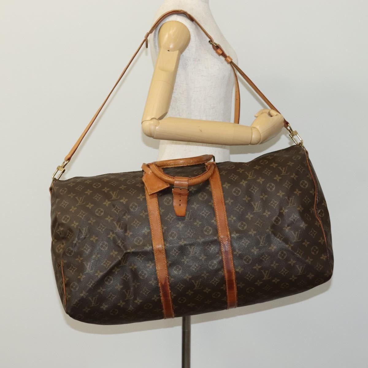 Louis Vuitton Louis Vuitton Keepall Bandoulière 60 travel Size ONE SIZE - 16 Thumbnail