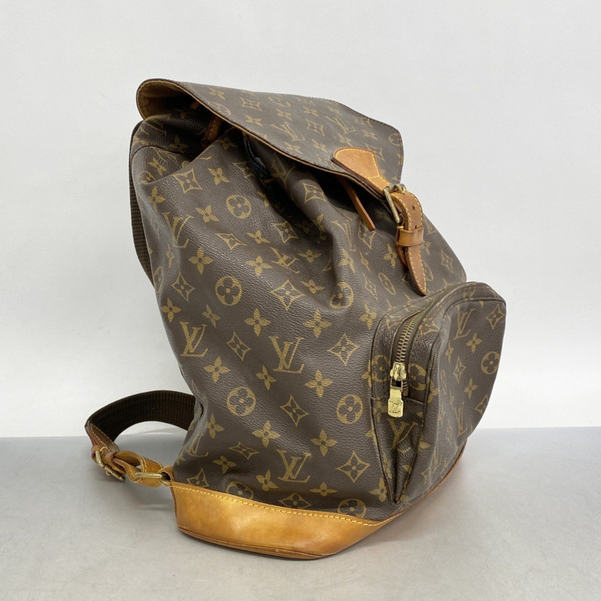Louis Vuitton Louis Vuitton Montsouris GM backpack Size ONE SIZE - 3 Thumbnail