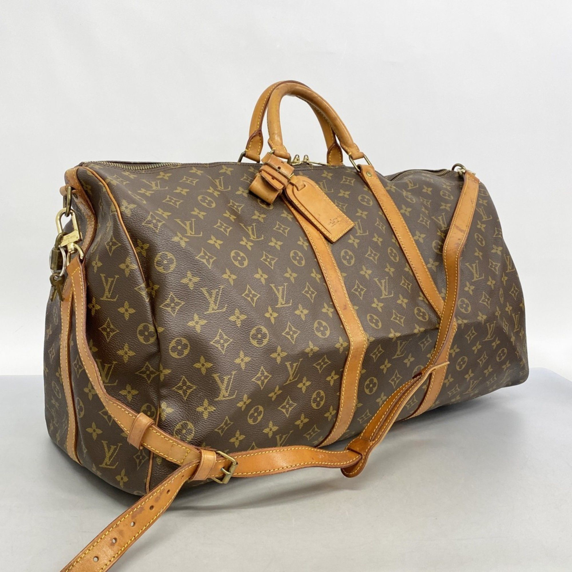 Louis Vuitton Louis Vuitton Keepall Bandoulière 60 travel Size ONE SIZE - 3 Thumbnail