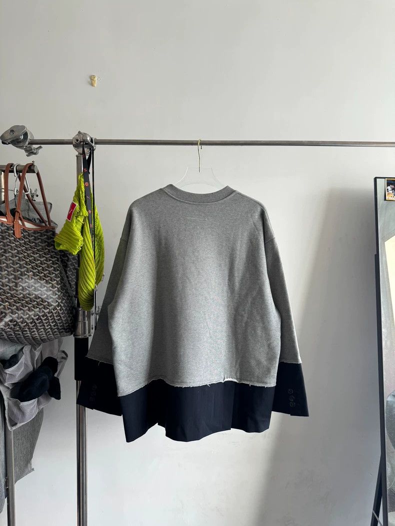 Maison Margiela Maison Margiela Oversized Gray Sweatshirt Size US S / EU 44-46 / 1 - 2 Thumbnail