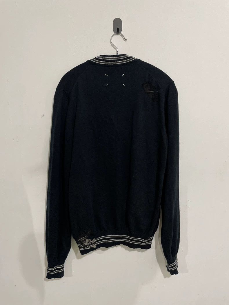 Maison Margiela Maison Margiela Distressed Cardigan Knitwear Size US L / EU 52-54 / 3 - 2 Thumbnail