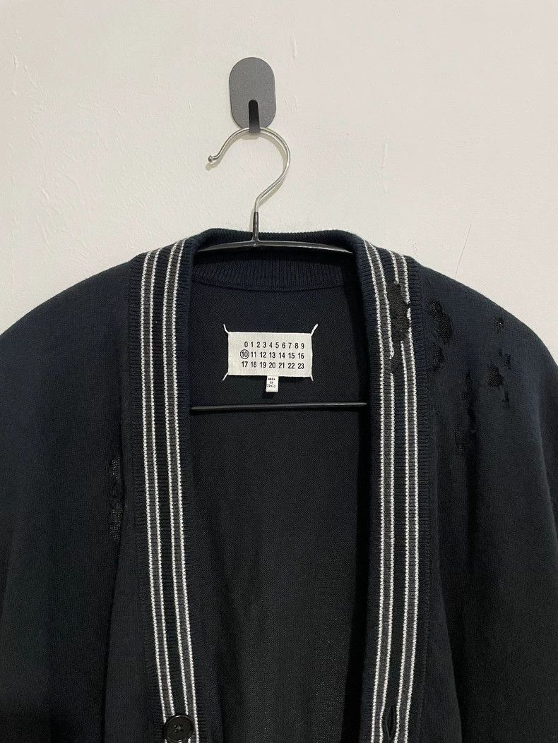 Maison Margiela Maison Margiela Distressed Cardigan Knitwear Size US L / EU 52-54 / 3 - 3 Thumbnail