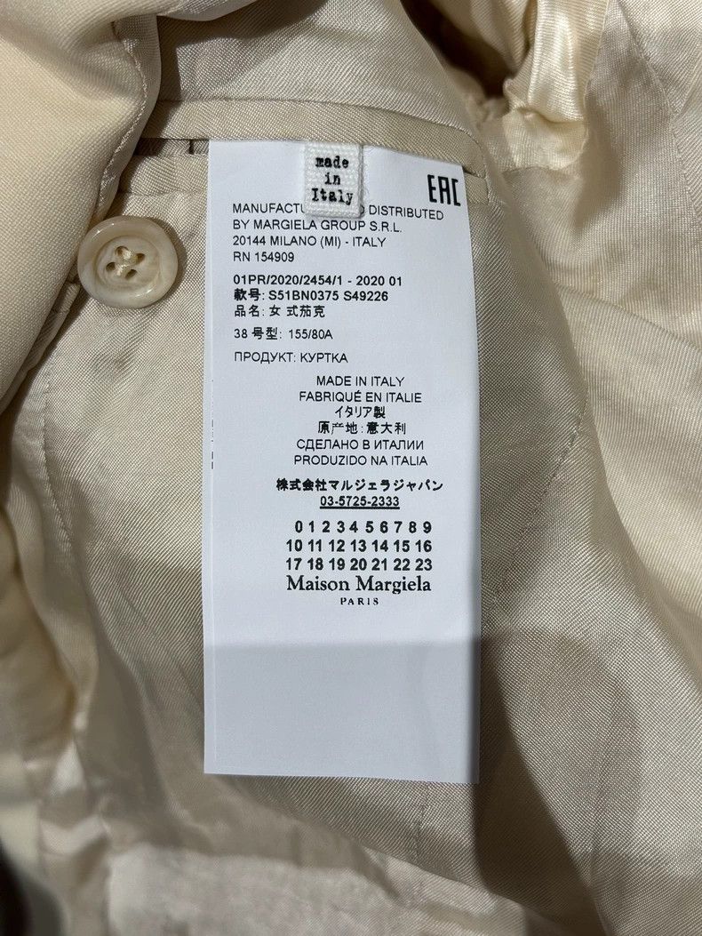 Maison Margiela Maison Margiela Cream White Suit Size US M / EU 48-50 / 2 - 3 Thumbnail