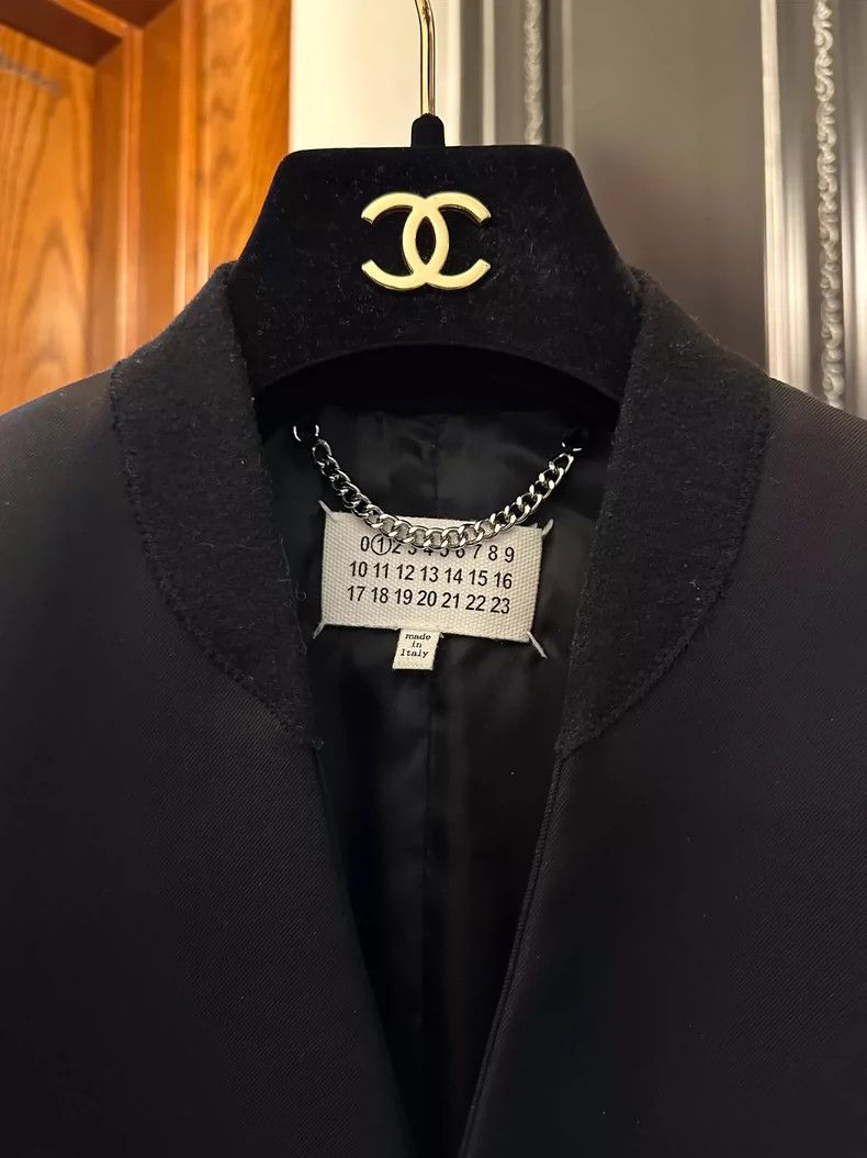 Maison Margiela Black Wool Maison Margiela Suit Jacket Size US M / EU 48-50 / 2 - 4 Thumbnail