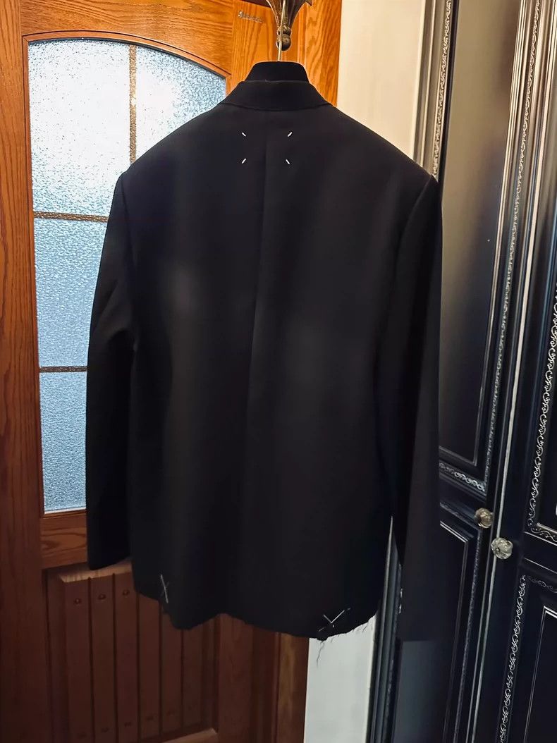Maison Margiela Black Wool Maison Margiela Suit Jacket Size US M / EU 48-50 / 2 - 8 Thumbnail