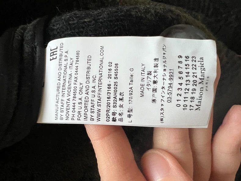 Maison Margiela Wool Check Cape from Maison Margiela Size US L / EU 52-54 / 3 - 4 Thumbnail