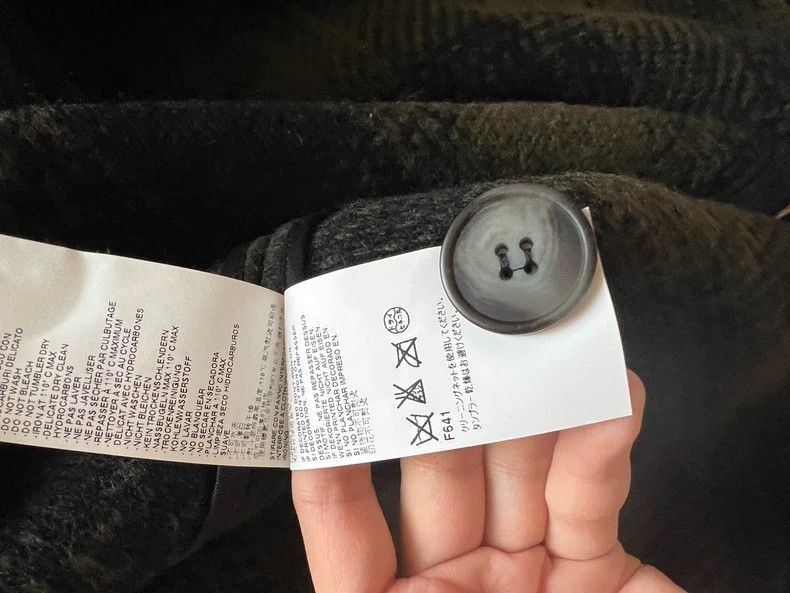 Maison Margiela Wool Check Cape from Maison Margiela Size US L / EU 52-54 / 3 - 5 Thumbnail