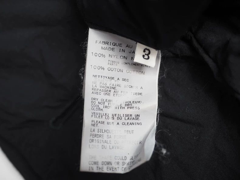 Yohji Yamamoto Yohji Yamamoto Black Lightweight Nylon Jacket Size US M / EU 48-50 / 2 - 7 Thumbnail