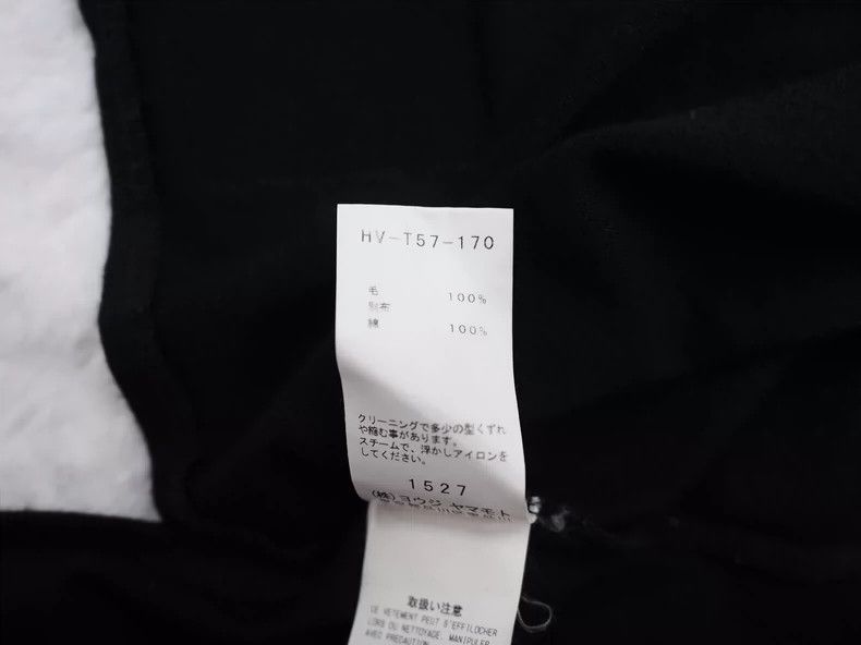 Yohji Yamamoto Black Wool Long Sleeve Top by Yohji Yamamoto Size US M / EU 48-50 / 2 - 7 Thumbnail