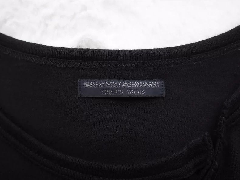 Yohji Yamamoto Black Wool Long Sleeve Top by Yohji Yamamoto Size US M / EU 48-50 / 2 - 6 Thumbnail
