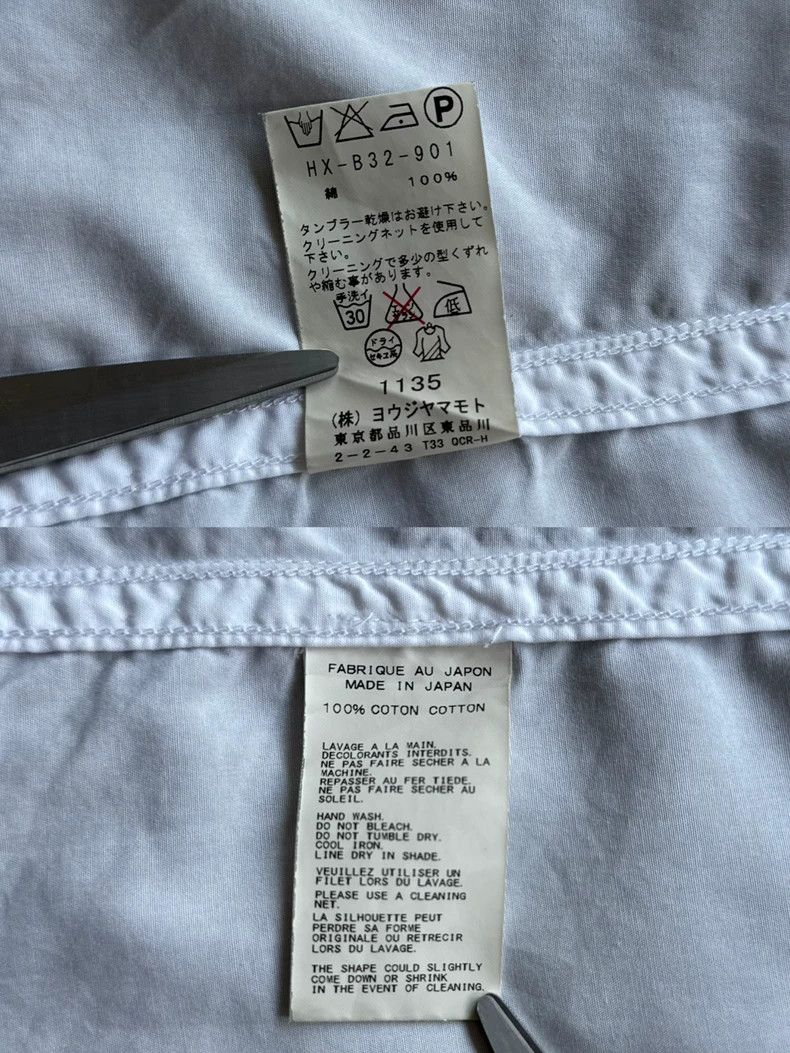 Yohji Yamamoto Yohji Yamamoto Pour Homme 13SS Shirt Size US M / EU 48-50 / 2 - 6 Thumbnail