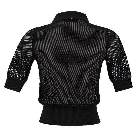 Sportmax SPORTMAX Women Polo Shirts 2512361012600 BLACK Size M / US 6-8 / IT 42-44 - 2 Thumbnail