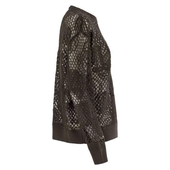 Max Mara MAX MARA Women Sweater 2511361102600 BROWN Size S / US 4 / IT 40 - 3 Thumbnail