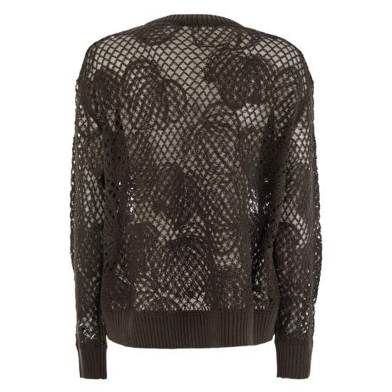 Max Mara MAX MARA Women Sweater 2511361102600 BROWN Size M / US 6-8 / IT 42-44 - 2 Thumbnail